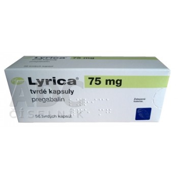 Лірика (Lyrica) 75 мг, 56 капсул
